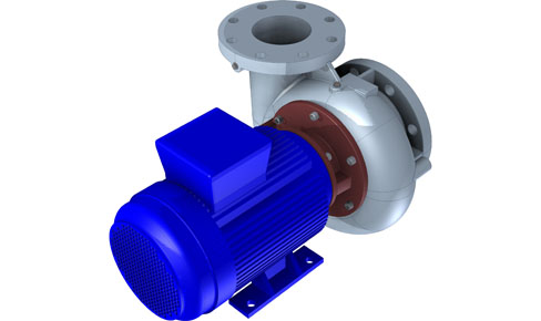 Pump with volute